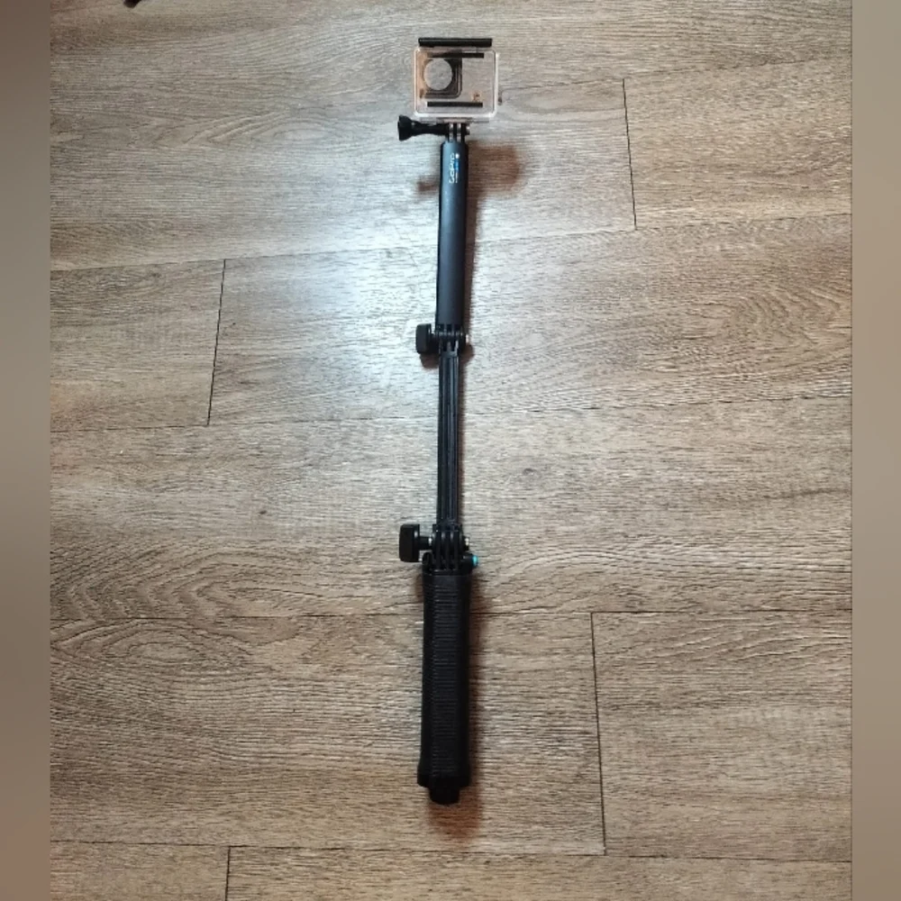 GoPro Black Action Camera with Tripod